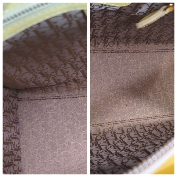 COA CHRISTIAN DIOR Cannage Quilted Patent Leather Medium Lady Dior Bag - Picture 13 of 13